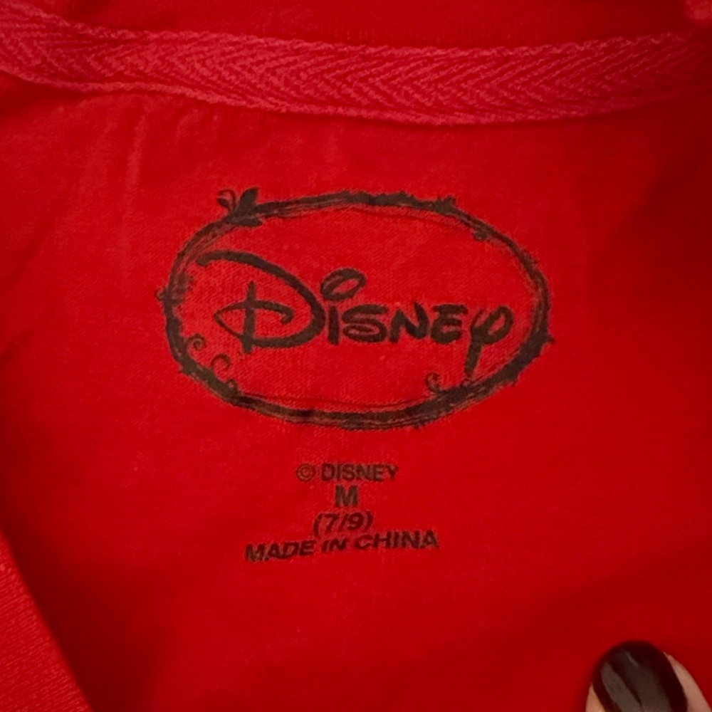 Disney Red and Black Minnie Mouse Pajama Set - Picture 3 of 4